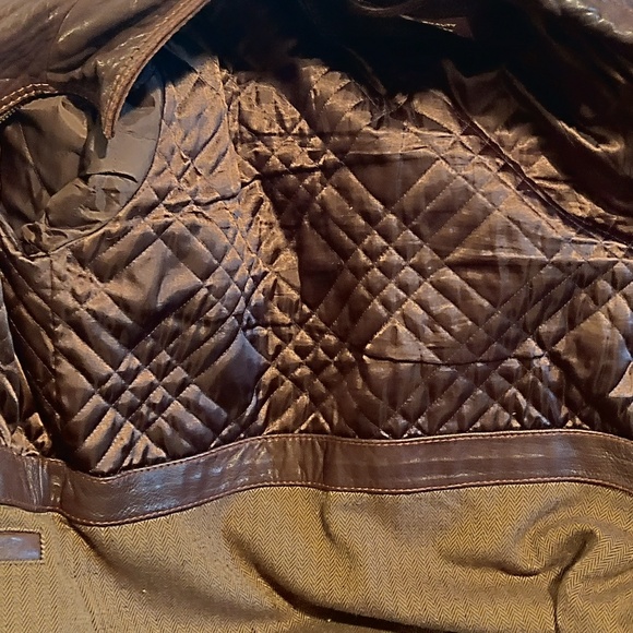 Men's leather jacket - Picture 6 of 7